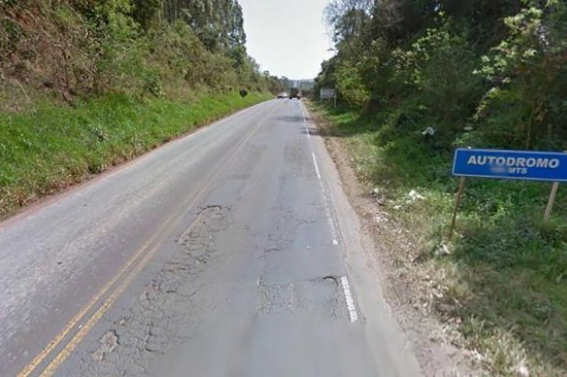 Motoristas sofrem com falta de manuten��o na SC-283, no Oeste