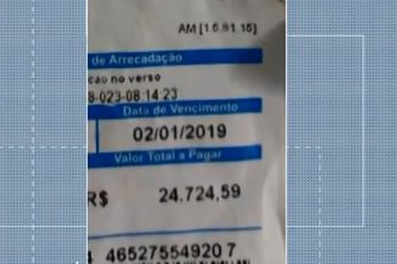 Conta de energia de família que vive em São José passa de R$ 100 para R$ 24,7 mil em um mês