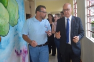 Secret�rio da Educa��o visita escolas com baixo desempenho no IDEB em SC