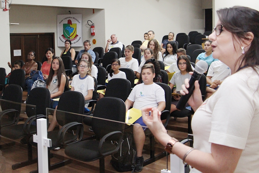 Vereadores Mirins de Gaspar se preparam para primeira sess�o de 2019