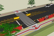 Revitaliza��o da rua Itaja� come�a em menos de um m�s