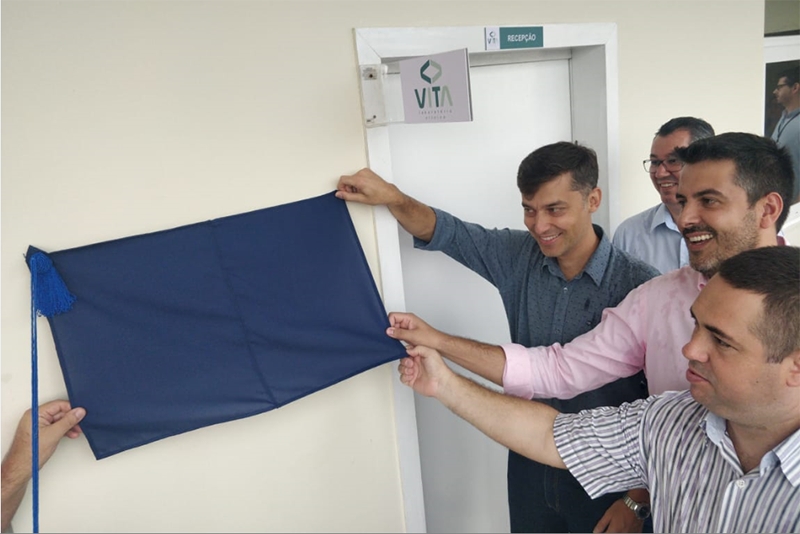 Hospital de Gaspar inaugura Laborat�rio de An�lises Cl�nicas