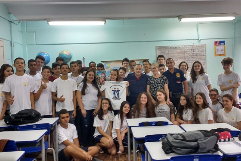 Projeto 'Cidado Consciente' chega  Escola Norma Monica Sabel