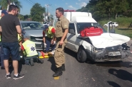 Motorista corta a frente de veículo utilitário e deixa jovem ferido em Gaspar