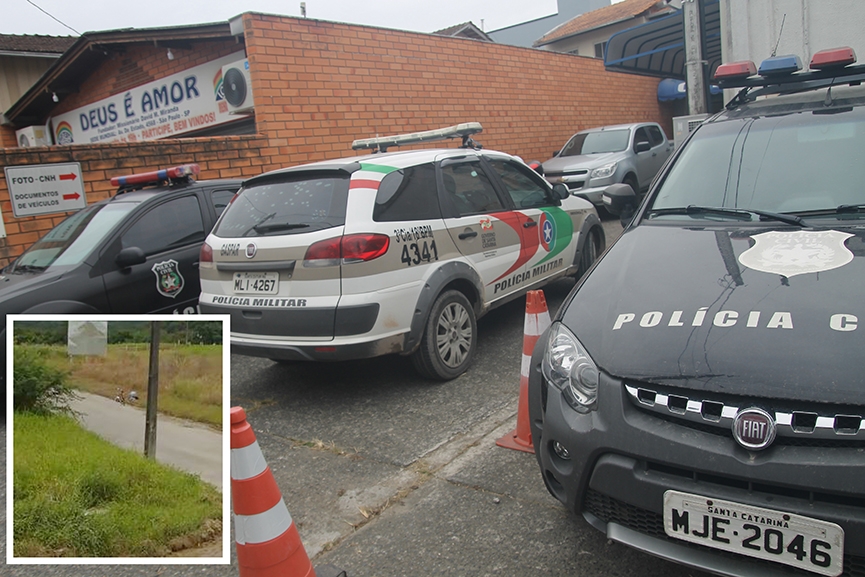 Pol�cia Militar de Gaspar prende autor de estupro no bairro Figueira