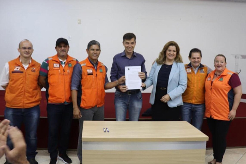 Assinado convênio que garante estudo de cota de enchente em Gaspar