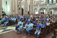 Missa na Igreja Matriz marca in�cio das a��es do 'Abril Azul' em Gaspar