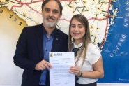 Vereadora apresenta reivindica��es ao DNIT e � Delegacia Regional