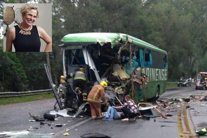 Moradora de Gaspar � uma das v�timas fatais do acidente na serra de Ibirama