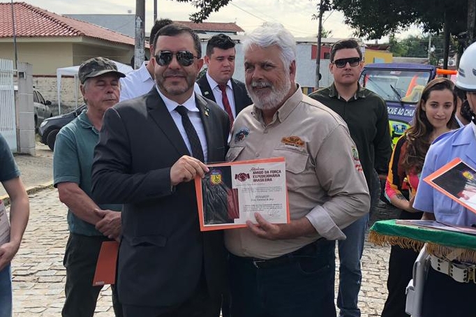 Fenajeep � homenageada como 'Amiga da For�a Expedicion�ria Brasileira'