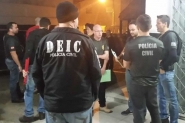 Opera��o da Pol�cia Civil prende suspeitos de roubos de cargas em seis cidades de SC