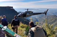 Turista cai de penhasco ap�s tentar recuperar chap�u em mirante na Serra do Rio do Rastro