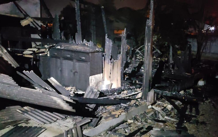 Idoso de 83 anos morre queimado em inc�ndio em resid�ncia em Ilhota