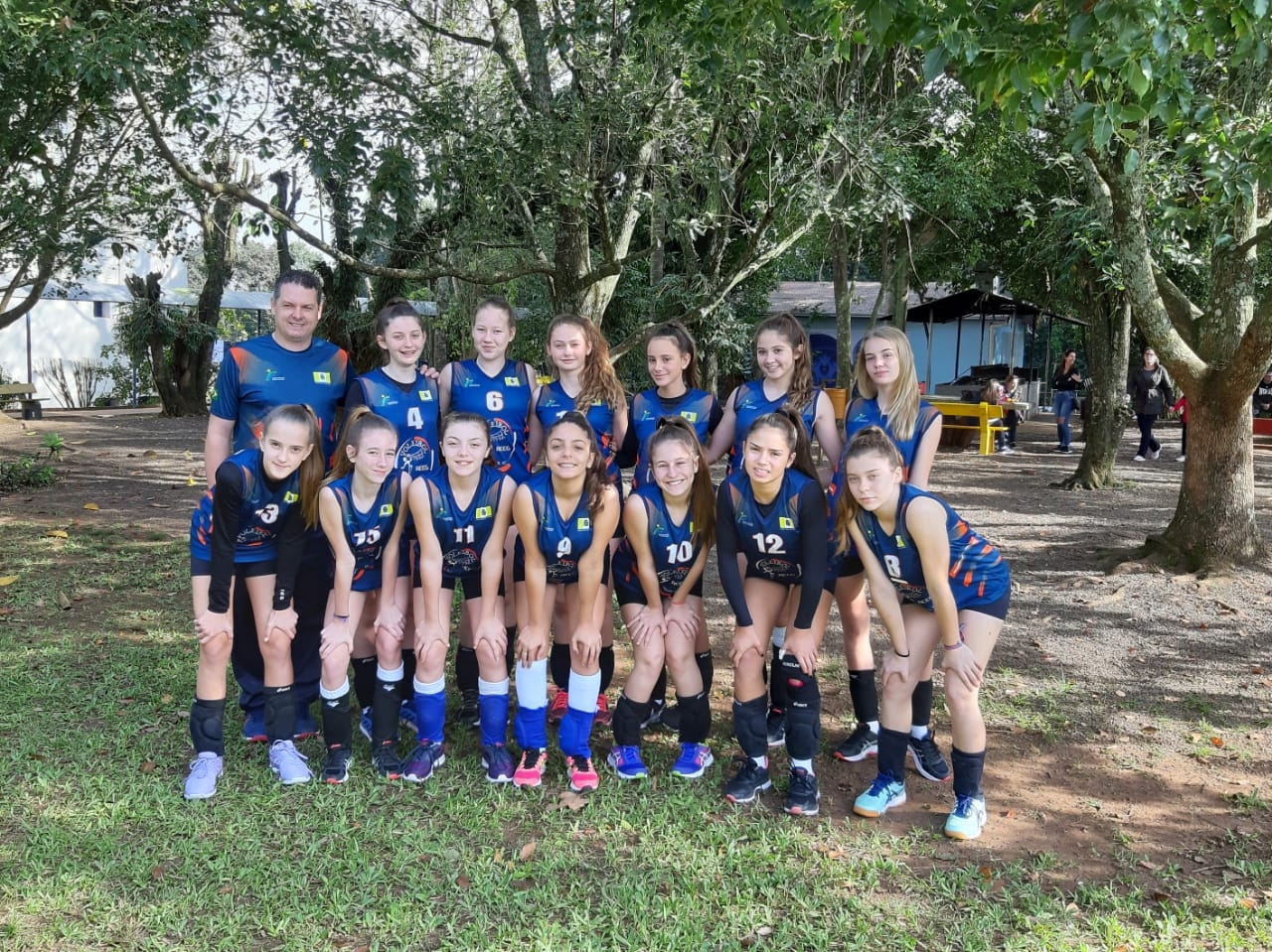 Equipe de Vôlei de Gaspar fica em quarto em Festival Internacional