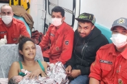 Bombeiros de Ilhota auxiliam parto de moradora do bairro Vila Nova
