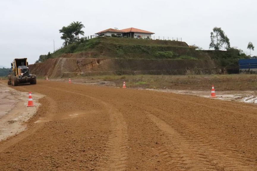 Rota alternativa entre Gaspar e Blumenau é liberada para tráfego de veículos