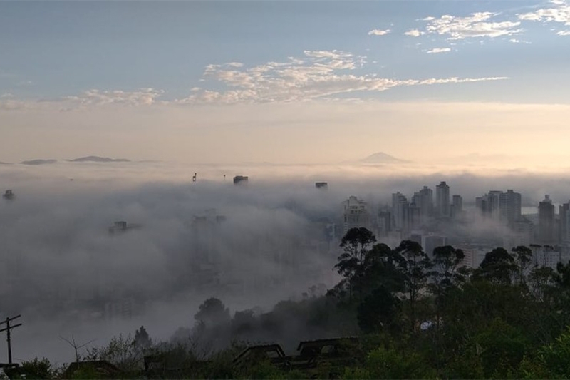 Por nevoeiro mar�timo, aeroporto de Navegantes est� fechado