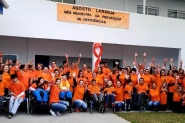 Apae de Gaspar promove a��es em prol do Agosto Laranja
