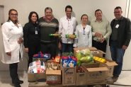 CTG Cora��o do Vale doa alimentos ao Hospital de Gaspar 
