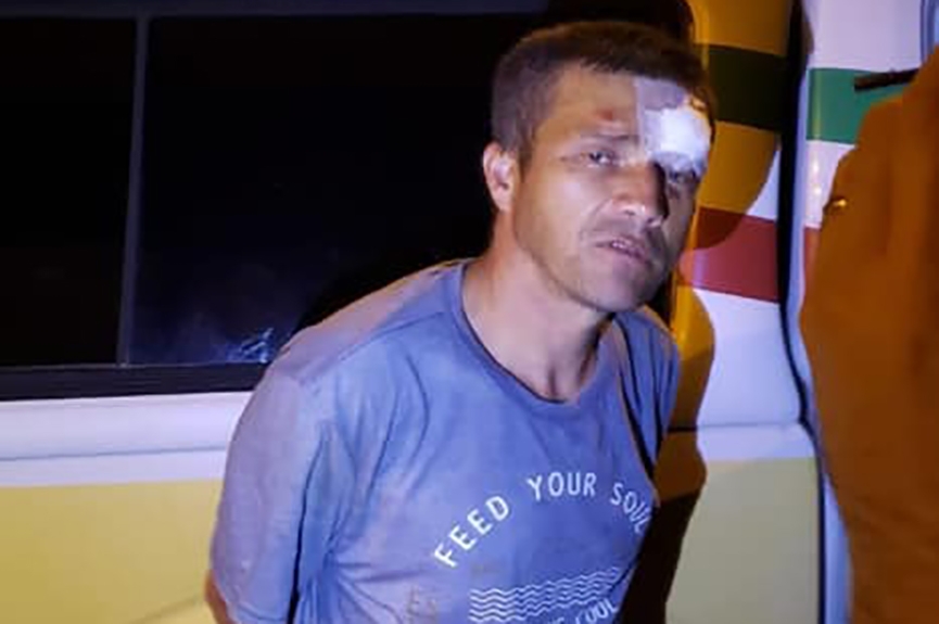 Homem � preso roubando lanchonete no bairro Po�o Grande, em Gaspar