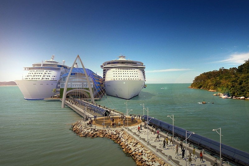 Minist�rio da Infraestrutura autoriza instala��o de porto de transatl�nticos em Balne�rio Cambori�