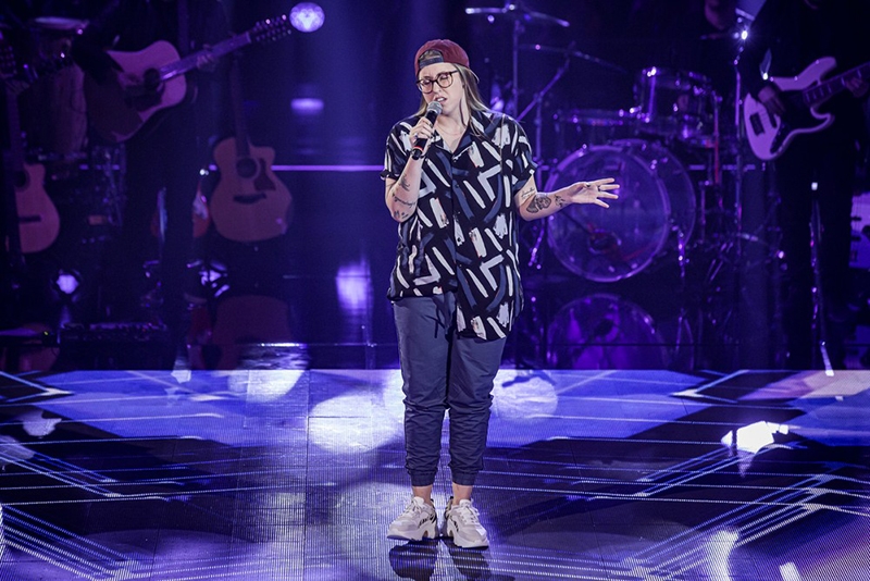 Eliminada, gasparense Luana Berti se despede do The Voice Brasil