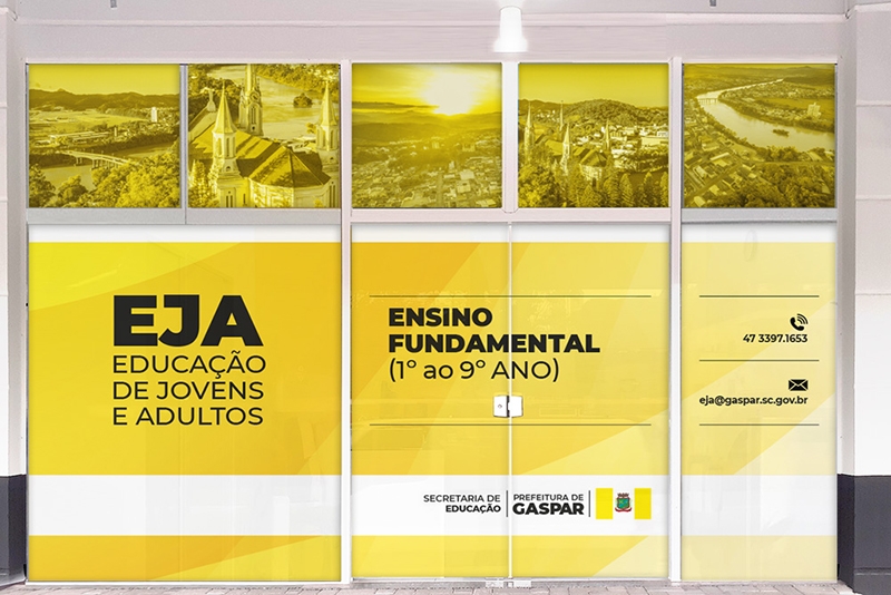 Nova estrutura garante mais comodidade aos alunos e professores do EJA de Gaspar