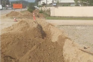 Samae inicia novo trecho de ampliação da rede de água na rua Itajaí