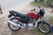 Acidente entre caminhão e moto mata homem no bairro Gaspar Mirim
