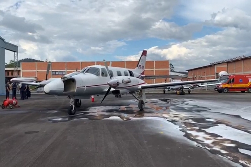 Pol�cia prende sexto envolvido no assalto ao Aeroporto Quero-Quero, em Blumenau