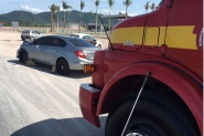 Carros colidem e duas pessoas ficam feridas na BR-470, em Ilhota