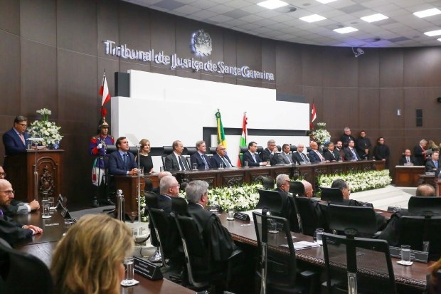 Novo presidente toma posse no Tribunal de Justiça de Santa Catarina