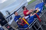 Antonella embarca para os EUA para iniciar tratamento de saúde