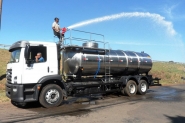 Comunidade solicita servi�o do caminh�o pipa no distrito Belchior, em Gaspar