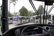 Ter�a de greve no transporte coletivo e libera��o dos corredores de �nibus em Blumenau