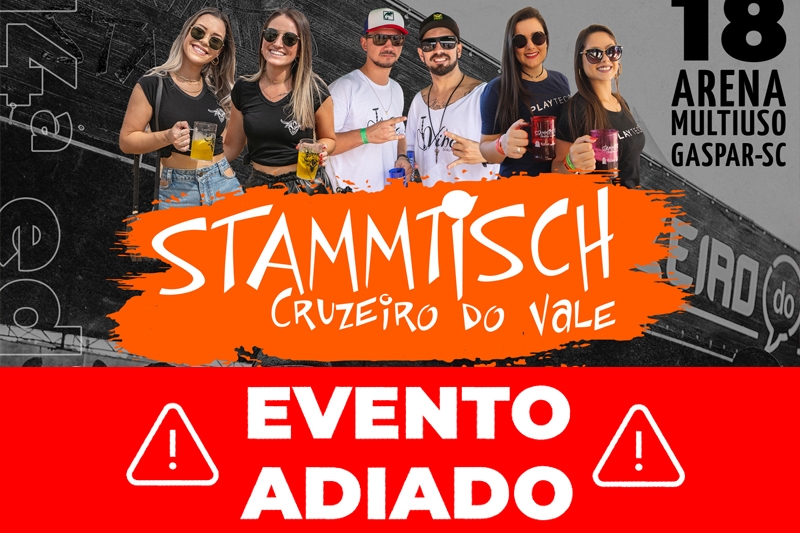 Stammtisch Cruzeiro do Vale � adiado 
