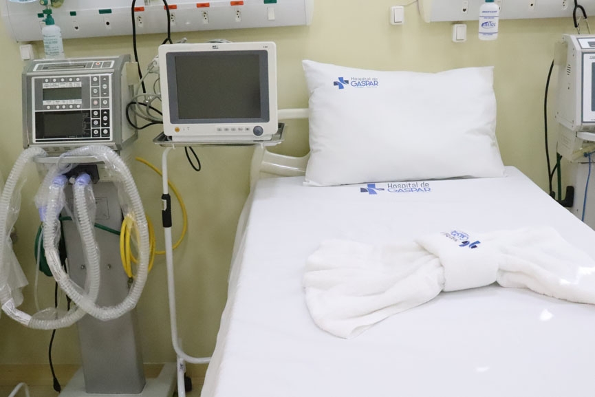 Homem de 61 anos � o primeiro paciente internado na UTI do Hospital de Gaspar