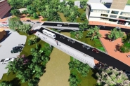 Pacopedra vai construir ponte no Centro Hist�rico de Blumenau