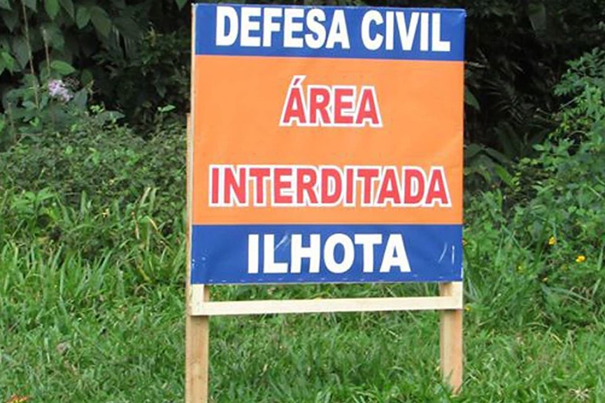 Prefeitura de Ilhota interdita Parque Morro do Ba�