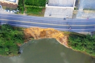Ap�s deslizamento, prefeitura de Gaspar lan�a edital para obras de recupera��o da Nereu Ramos