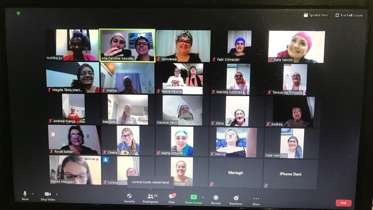 Reuni�o virtual do MDB Mulher Gaspar homenageia mulheres com c�ncer