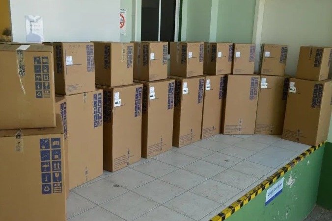 Blumenau recebe 20 respiradores para novos leitos de UTI