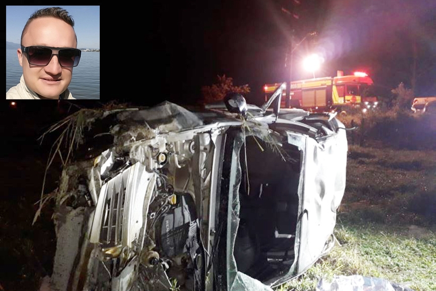 Morador do Poço Grande morre em grave acidente na Francisco Mastela, em Gaspar