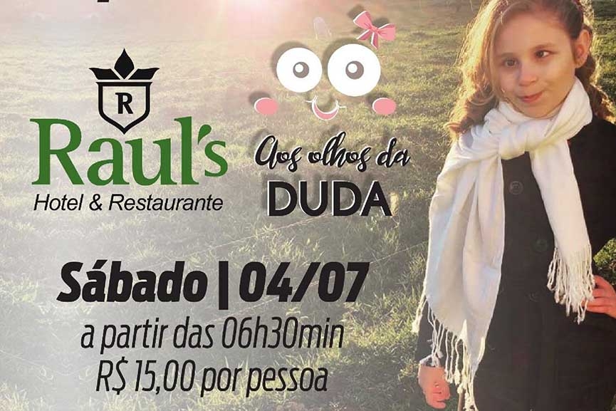 Caf� no Raul�s vai arrecadar dinheiro para tratamento de menina com defici�ncia visual