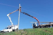 Celesc restabelece 98% do sistema elétrico no estado