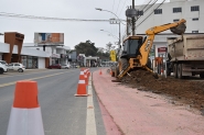 Come�a a segunda etapa da revitaliza��o do Centro de Ilhota