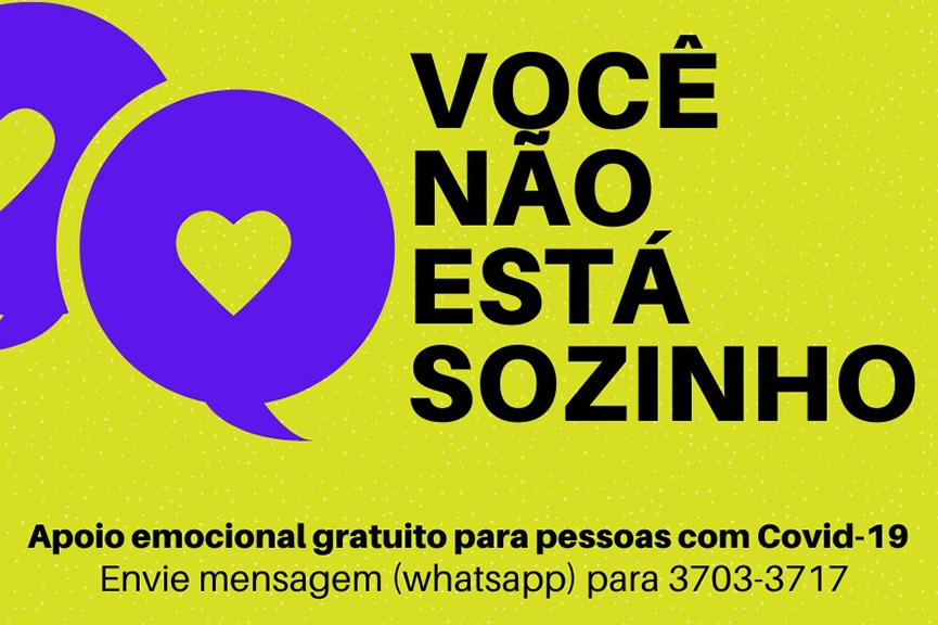 Gaspar tem atendimento psicol�gico por WhatsApp para pessoas em isolamento