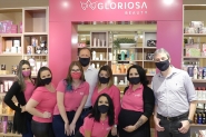 Gloriosa Cosm�ticos abre nova loja com caf� e sal�o de beleza em Gaspar