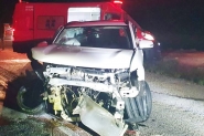 Batida frontal deixa dois feridos na BR-470, em Ilhota