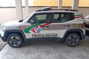 Duas novas viaturas refor�am frota da Pol�cia Militar de Gaspar